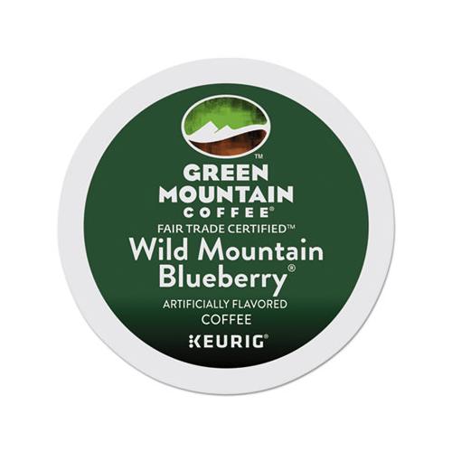 Fair Trade Wild Mountain Blueberry Coffee K-cups, 24-box