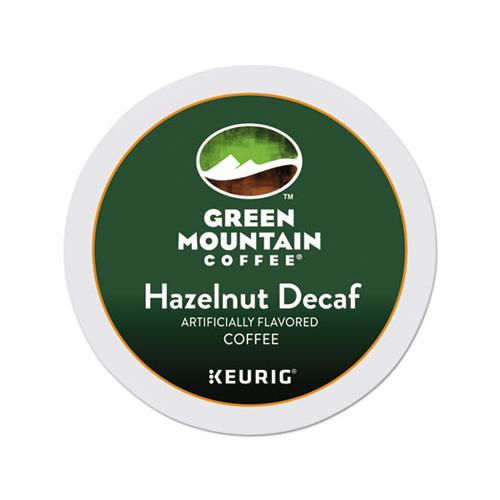 Hazelnut Decaf Coffee K-cups, 96-carton