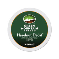 Hazelnut Decaf Coffee K-cups, 24-box