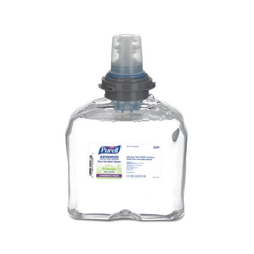 Green Certified Tfx Refill Advanced Foam Hand Sanitizer, 1200 Ml, Clear, 2-carton