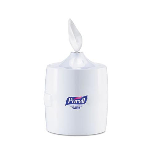 Hand Sanitizer Wipes Wall Mount Dispenser, 1200-1500 Wipe Capacity, 13.3 X 11 X 10.88, White