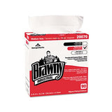 Medium-duty Premium Wipes, 9 1-4 X 16 3-8, White, 90-box