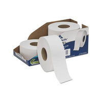 White Jumbo Bathroom Tissue, Septic Safe, 2-ply, 3 1-2 X 1000 Ft, 4-carton