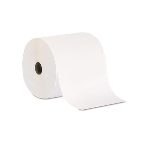 Pacific Blue Basic Nonperf Paper Towel Rolls, 7 7-8 X 800 Ft, White, 6 Rolls-ct