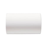 Hardwound Paper Towel Roll, Nonperforated, 9 X 400ft, White, 6 Rolls-carton