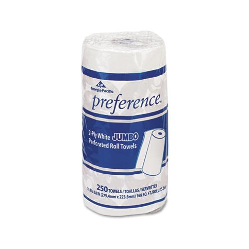 Pacific Blue Select Perforated Paper Towel, 8 4-5x11, White, 250-roll, 12 Rl-ct