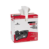 Brawny Ind. Airlaid Med-duty Wipers, Cloth, 9 1-5 X 12 2-5, We, 128-bx, 10 Bx-ct