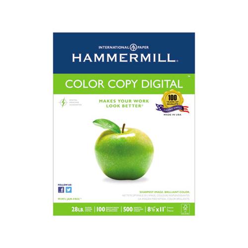 Premium Color Copy Print Paper, 100 Bright, 28lb, 8.5 X 11, Photo White, 500 Sheets-ream, 5 Reams-carton