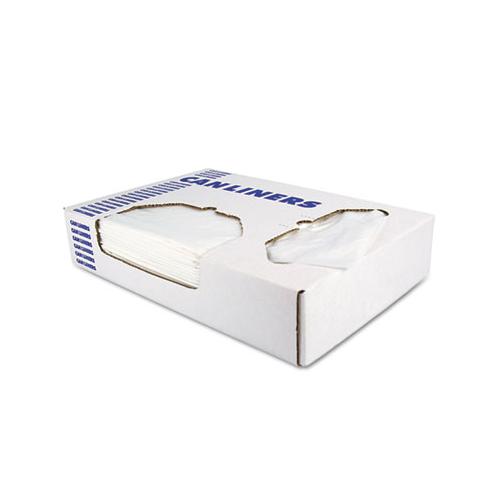 Linear Low-density Can Liners, 30 Gal, 0.9 Mil, 30" X 36", White, 200-carton