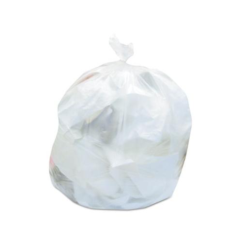 High-density Waste Can Liners, 30 Gal, 8 Microns, 30" X 37", Natural, 500-carton