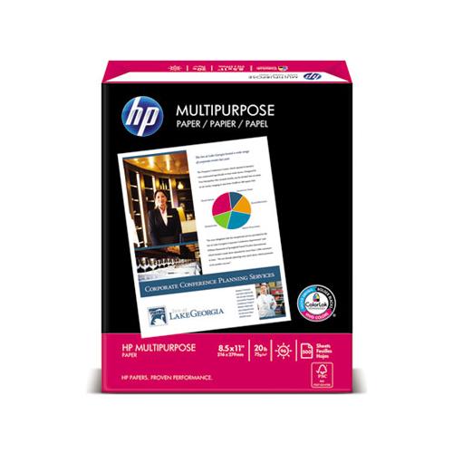 Multipurpose20 Paper, 96 Bright, 20lb, 8.5 X 11, White, 500 Sheets-ream, 5 Reams-carton