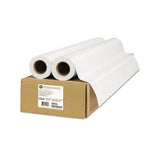 Universal Adhesive Vinyl, 2" Core, 42" X 66 Ft, Vinyl White, 2-pack