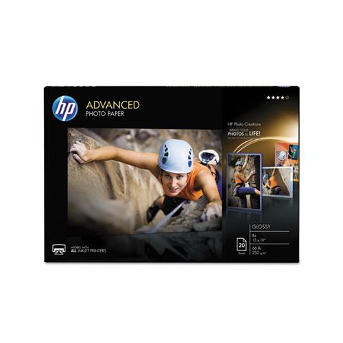 Advanced Photo Paper, 10.5 Mil, 13 X 19, Glossy White, 20-pack