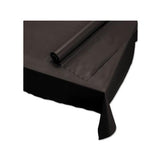 Plastic Roll Tablecover, 40" X 100 Ft, Black