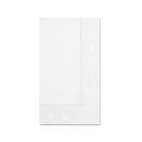 Dinner Napkins, 2-ply, 15 X 17, White, 1000-carton