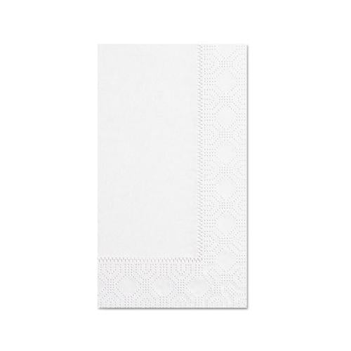 Dinner Napkins, 2-ply, 15 X 17, White, 1000-carton