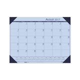 Recycled Ecotones Academic Desk Calendar, 18.5 X 13, Cordovan Corners, 2020-2021