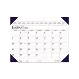 Executive Monthly Desk Pad Calendar, 24 X 19, 2021