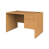 10700 Series Single 3-4 Right Pedestal Desk, 48w X 30d X 29.5h, Harvest