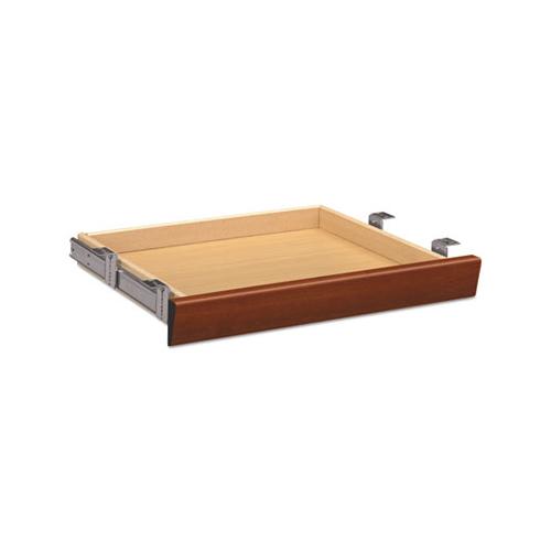 Laminate Angled Center Drawer, 22w X 15.38d X 2.5h, Cognac