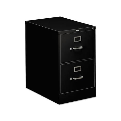 310 Series Two-drawer Full-suspension File, Legal, 18.25w X 26.5d X 29h, Black