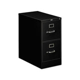 310 Series Two-drawer Full-suspension File, Letter, 15w X 26.5d X 29h, Black