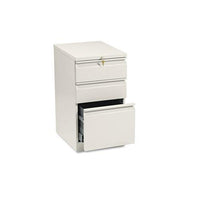 Efficiencies Mobile Box-box-file Pedestal, 15w X 19.88d X 28h, Putty