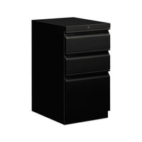 Efficiencies Mobile Box-box-file Pedestal, 15w X 19.88d X 28h, Black