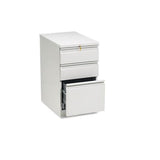 Efficiencies Mobile Box-box-file Pedestal, 15w X 22.88d X 28h, Light Gray