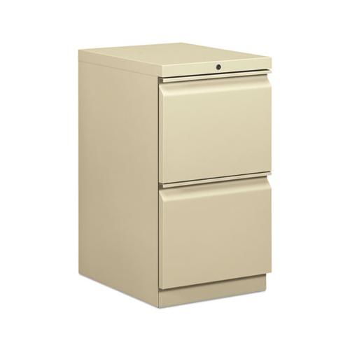 Efficiencies Mobile File-file Pedestal, 15w X 19.88d X 28h, Putty