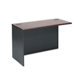 38000 Series Return Shell, Left, 48w X 24d X 29-1-2h, Mahogany-charcoal