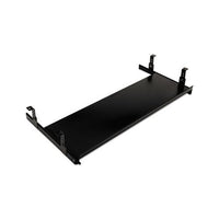 Oversized Keyboard Platform-mouse Tray, 30w X 10d, Black