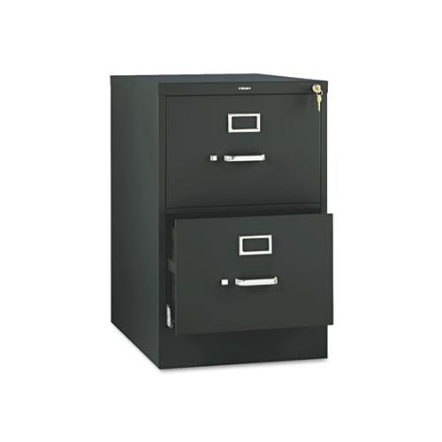 510 Series Two-drawer Full-suspension File, Legal, 18.25w X 25d X 29h, Black