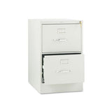 510 Series Two-drawer Full-suspension File, Legal, 18.25w X 25d X 29h, Light Gray