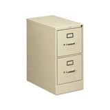 510 Series Two-drawer Full-suspension File, Letter, 15w X 25d X 29h, Putty