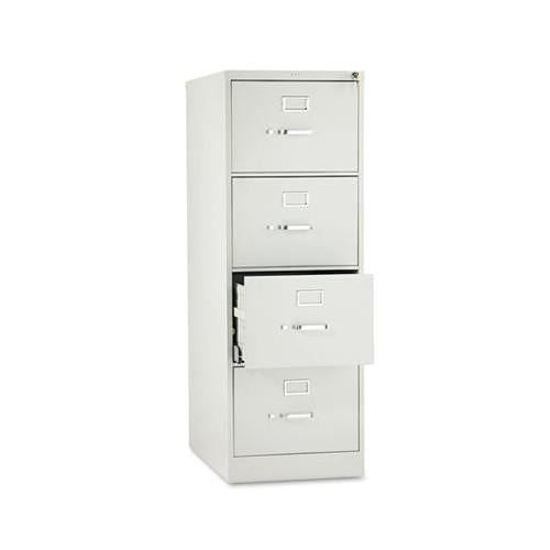 510 Series Four-drawer Full-suspension File, Legal, 18.25w X 25d X 52h, Light Gray