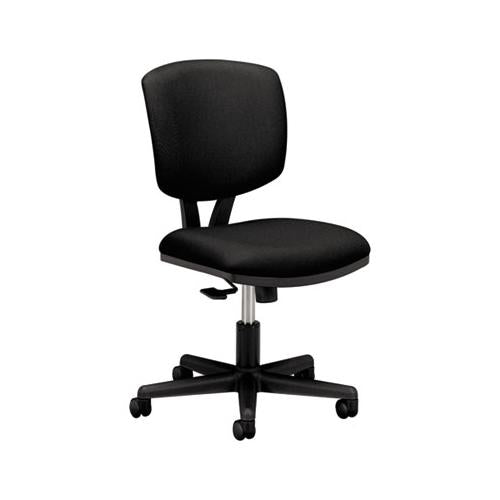 Volt Series Task Chair With Synchro-tilt, Supports Up To 250 Lbs., Black Seat-black Back, Black Base