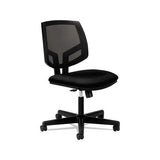 Volt Series Mesh Back Task Chair With Synchro-tilt, Supports Up To 250 Lbs., Black Seat-black Back, Black Base