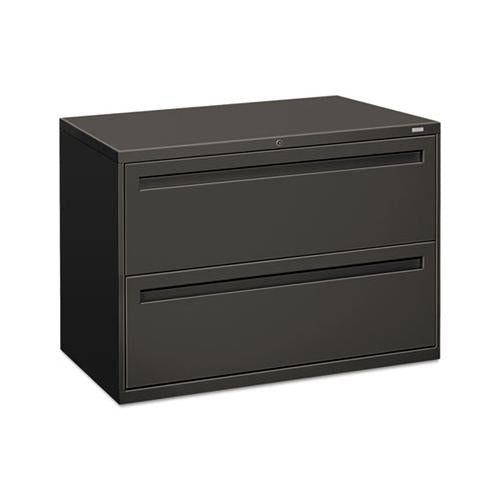 700 Series Two-drawer Lateral File, 42w X 18d X 28h, Charcoal