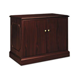 94000 Series Storage Cabinet, 37-1-2w X 20-1-2d X 29-1-2h, Mahogany