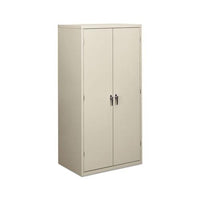 Assembled Storage Cabinet, 36w X 24 1-4d X 71 3-4h, Light Gray