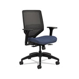 Solve Series Mesh Back Task Chair, Supports Up To 300 Lbs., Midnight Seat, Black Back, Black Base