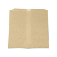 Waxed Napkin Receptacle Liners, 8.5" X 8", Brown, 500-carton