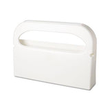 Health Gards Toilet Seat Cover Dispenser, Half-fold, 16 X 3.25 X 11.5, White, 2-box