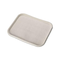 Savaday Molded Fiber Food Trays, 14 X 18, White, Rectangular, 100-carton