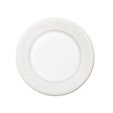 Paper Dinnerware, Plate, 10 1-2" Dia, White, 500-carton
