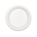 Paper Dinnerware, Plate, 8 3-4" Dia, White, 500-carton