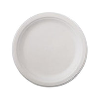 Classic Paper Dinnerware, Plate, 9 3-4" Dia, White, 125-pack, 4 Packs-carton