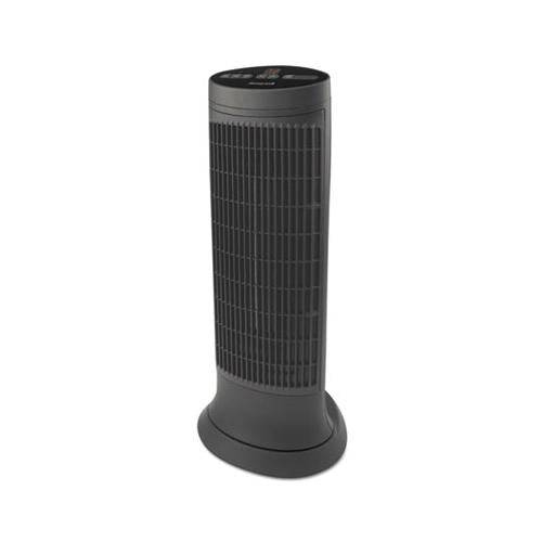 Digital Tower Heater, 750 - 1500 W, 10 1-8" X 8" X 23 1-4", Black