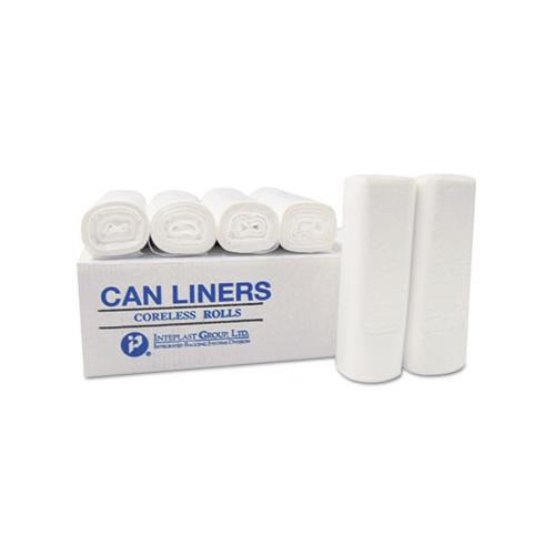 High-density Commercial Can Liners, 7 Gal, 6 Microns, 20" X 22", Clear, 2,000-carton